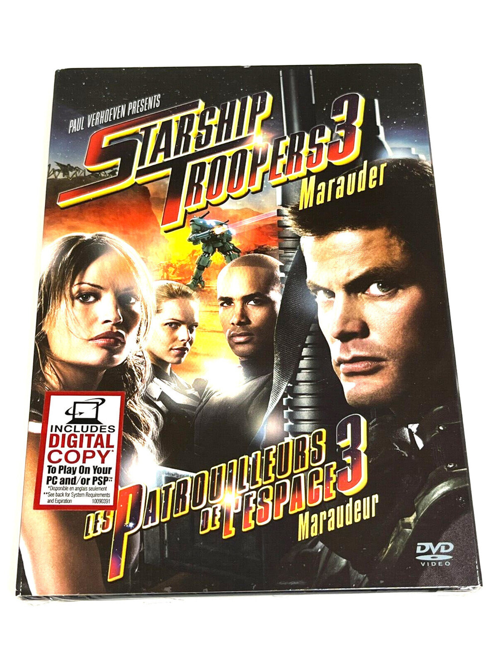 Starship Troopers 3: Marauder (DVD, 2008, Canadian) - Brand New Sealed